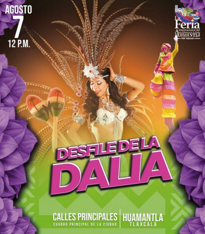 Disfrutarán Familias el Desfile de la Dalia en Huamantla - AlternativaTlx