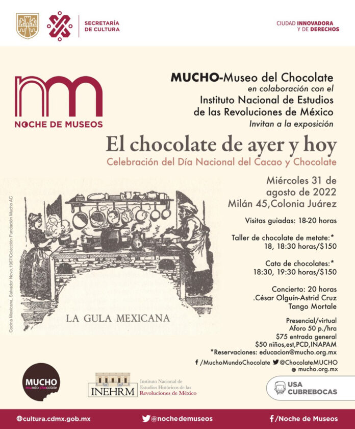 El INEHRM Cierra Agosto con Reflexión Histórica Sobre el Henriquismo y Celebra el Día Nacional del Cacao y el Chocolate - AlternativaTlx