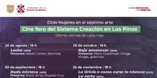 El Sistema de Apoyos a la Creación y Proyectos Culturales Invita a su Cine Foro, con el Ciclo “Mujeres en el Cine”, en Los Pinos - AlternativaTlx