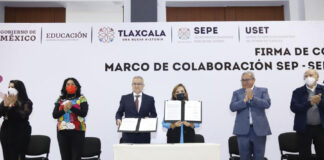 Firman Convenio Gobiernos Federal y Estatal para Fortalecer la Educación - AlternativaTlx