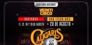 Los Caligaris: ¡Una Fecha más en el Auditorio Nacional! - AlternativaTlx