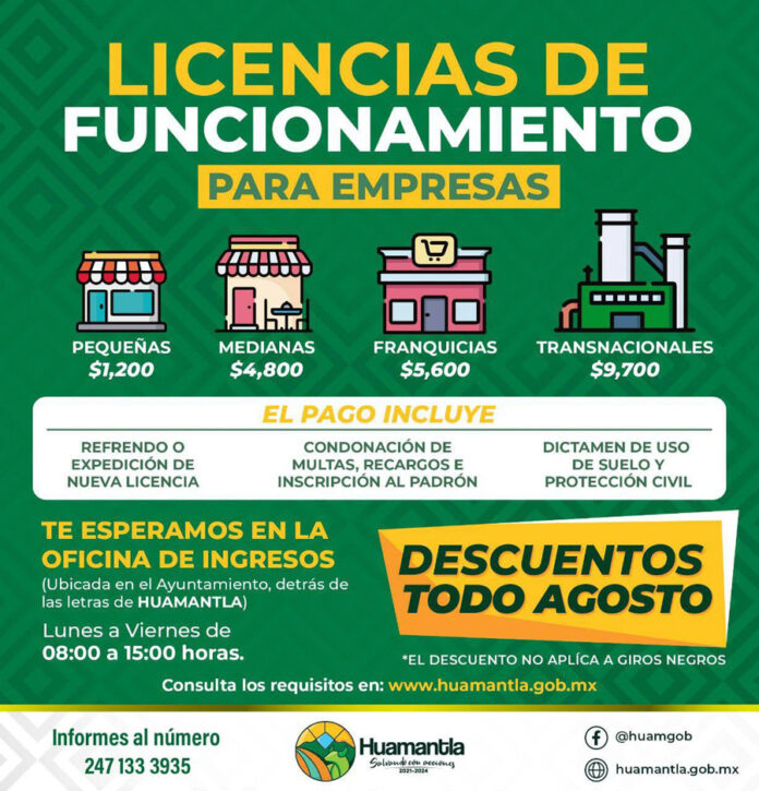 Pone en Marcha Ayuntamiento de Huamantla la Campaña “Tu Licencia a Bajo Costo” - AlternativaTlx