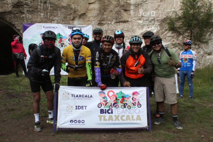Reunió IDET a más de un Centenar de Ciclistas en “Biciteando Tlaxcala” - AlternativaTlx