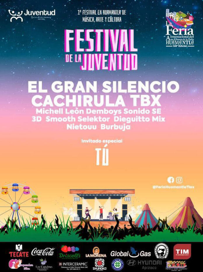 Se Presentará “El Gran Silencio” en el Festival de la Juventud en Huamantla - AlternativaTlx