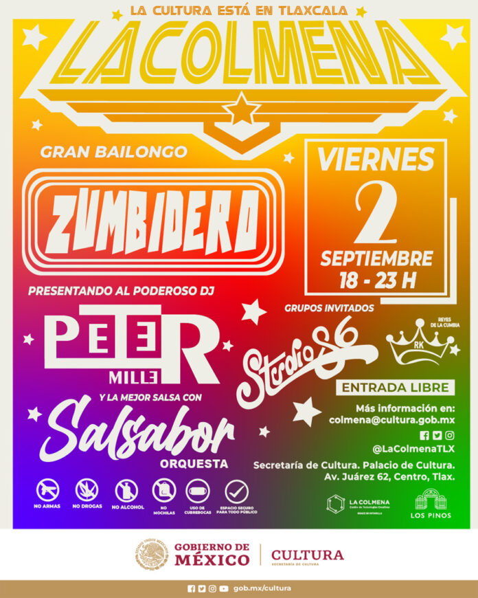 ¡Ven a Bailar al ZUMBIDERO de La Colmena!, un Evento de Cumbia y Salsa en el Palacio de Cultura de Tlaxcala - AlternativaTlx