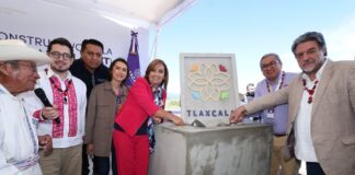 Colocó Gobernadora Lorena Cuéllar Primera Piedra de la UIT en Ixtenco - AlternativaTlx