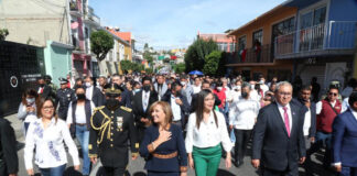 Encabezó Gobernadora Lorena Cuéllar Desfile Conmemorativo del CCXII Aniversario de la Independencia de México - AlternativaTlx