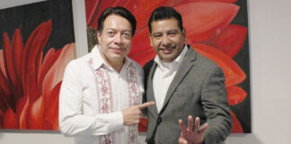 Presenta Mario Delgado a Carlos Augusto como Líder Estatal de Morena en Tlaxcala - AlternativaTlx