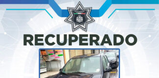 Recupera Policía Municipal de Huamantla Vehículo con Reporte de Robo - AlternativaTlx