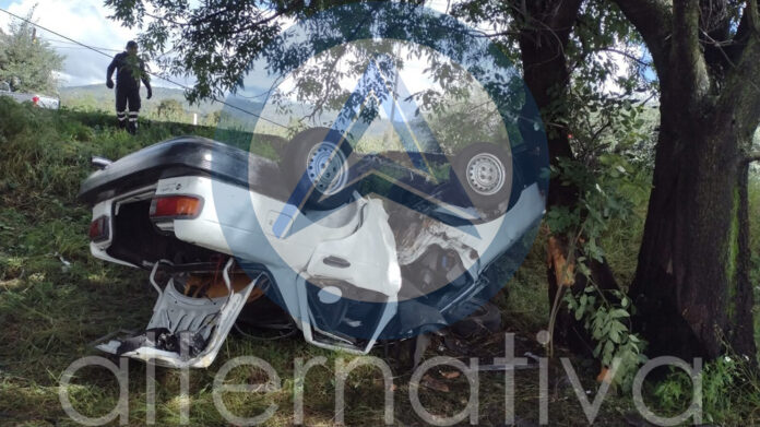 Sobrevive Pareja a Accidente en la Tlaxcala-San Martín - AlternativaTlx