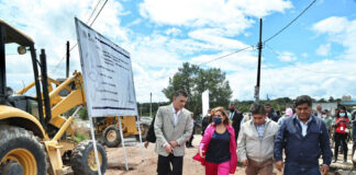 Supervisó Gobernadora Lorena Cuéllar Avances de Obras Carreteras en Xaltocan - AlternativaTlx