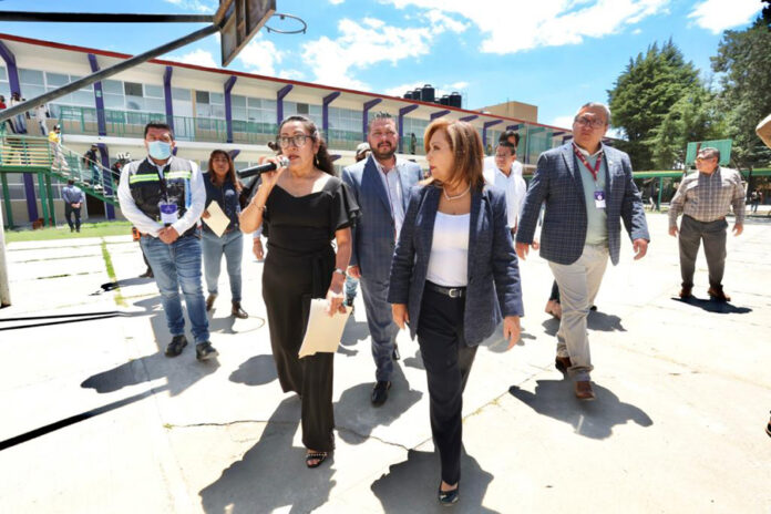 Supervisó Gobernadora Lorena Cuéllar Rehabilitación de Infraestructura Educativa con una Inversión de 21.1 MDP - AlternativaTlx