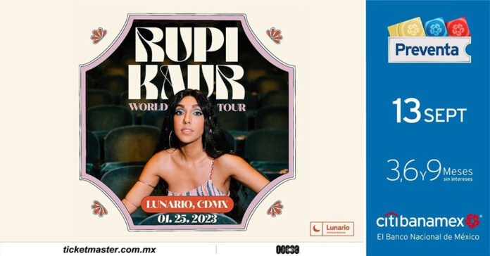¡RUPI KAUR por Primera vez en México para Llenar Nuestro Espíritu con su Poesía! - AlternativaTlx ¡RUPI KAUR por Primera vez en México para Llenar Nuestro Espíritu con su Poesía! - AlternativaTlx