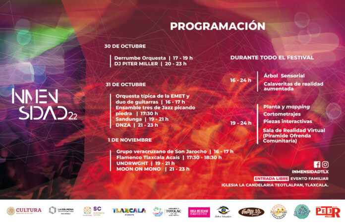El Festival INMENSIDAD Regresa al Panteón de la Candelaria Teotlalpan, Tlaxcala - AlternativaTlx