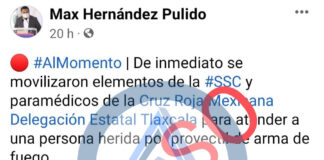 Hieren a un Joven en Xicohtzinco - AlternativaTlx