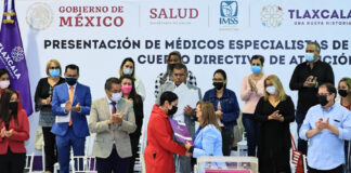 Presentó Gobernadora Lorena Cuéllar a Médicos Especialistas Cubanos y Nuevo Cuerpo Directivo del OPD IMSS-BIENESTAR-SESA - AlternativaTlx