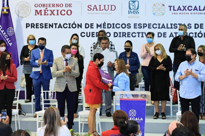 Presentó Gobernadora Lorena Cuéllar a Médicos Especialistas Cubanos y Nuevo Cuerpo Directivo del OPD IMSS-BIENESTAR-SESA - AlternativaTlx