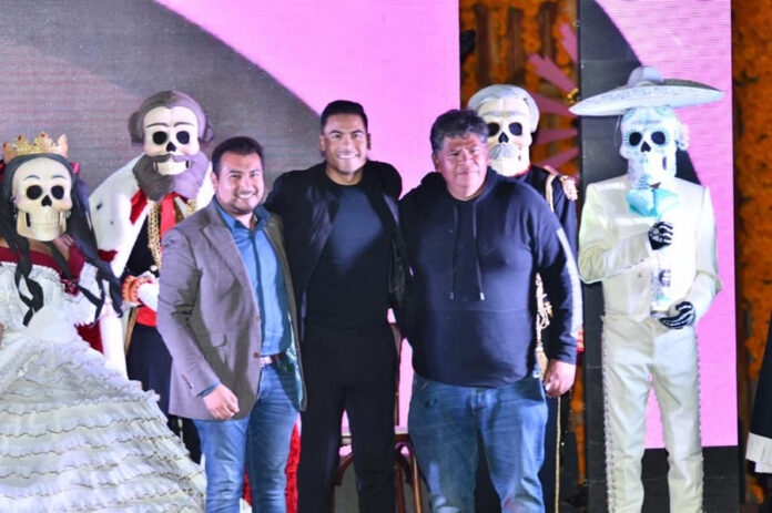Salvador Santos y Carlos Rivera Inauguran el Festival “Vive en Huamantla el Día de Muertos” - AlternativaTlx