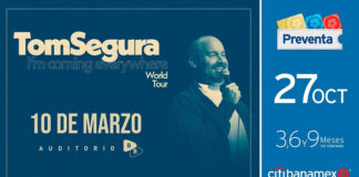 TOM SEGURA: I’m Coming Everywhere World Tour, una Noche de Risas en la Ciudad de México - AlternativaTlx