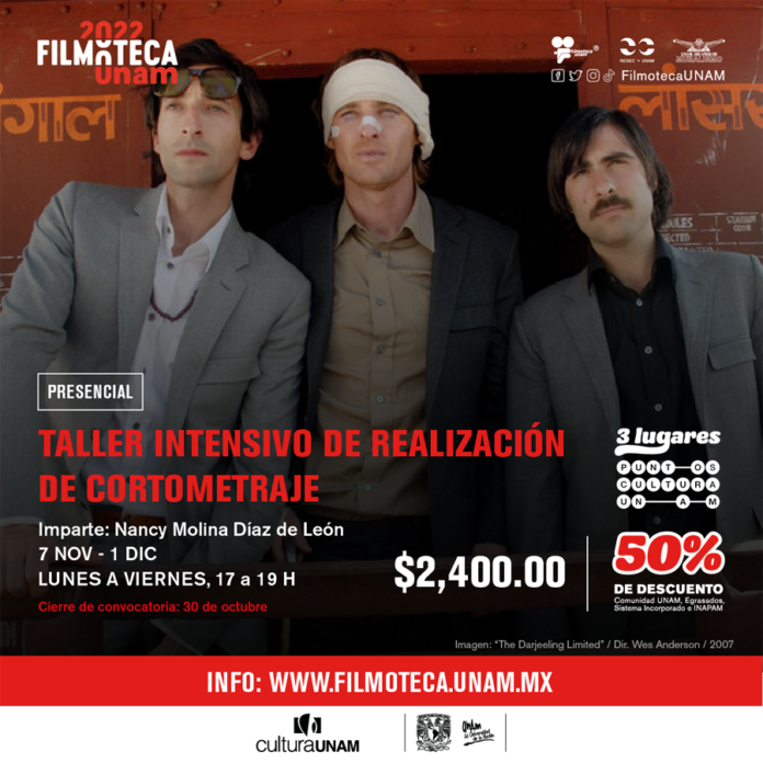 Taller Intensivo de Realización de Cortometraje en Filmoteca UNAM - AlternativaTlx