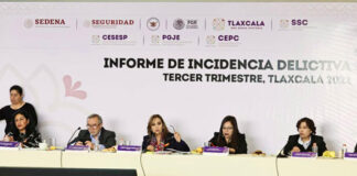 Tlaxcala es por Quinto Mes Consecutivo el Estado más Seguro del País: Gobernadora Lorena Cuéllar - AlternativaTlx