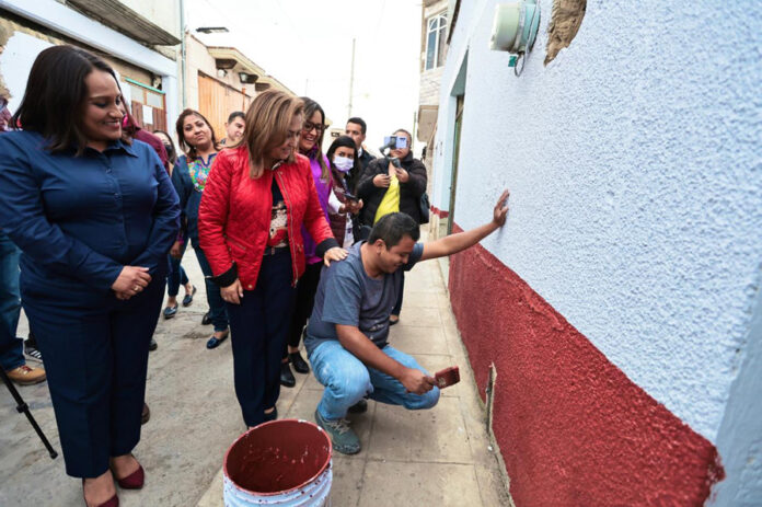En Sanctórum, Inaugura Gobernadora Programa Pintando tu Fachada - AlternativaTlx En Sanctórum, Inaugura Gobernadora Programa