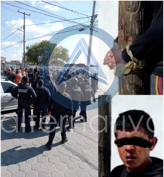 Escarmientan a Sospechoso en Xicohtzinco - AlternativaTlx
