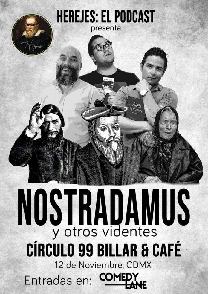 Experiencias Comedy Lane Presenta Podcast en Vivo: Herejes - AlternativaTlx