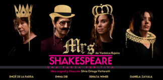 Mrs Shakespeare se estrena el viernes 4 de noviembre en La Teatrería - AlternativaTlx