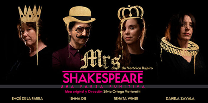 Mrs Shakespeare se estrena el viernes 4 de noviembre en La Teatrería - AlternativaTlx