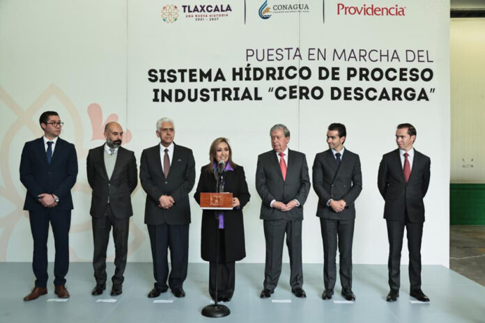Pone en Marcha Gobernadora Lorena Cuéllar Sistema Hídrico de Proceso Industrial “Cero Descarga” del Grupo Providencia - AlternativaTlx