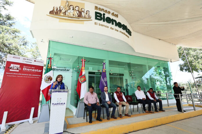 Puso en Funciones Gobernadora Lorena Cuéllar Banco del Bienestar en Hueyotlipan - AlternativaTlx Puso en Funciones Gobernadora Lorena Cuéllar Banco del Bienestar en Hueyotlipan - AlternativaTlx