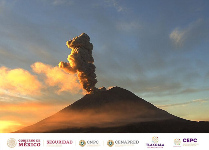 Emite la CEPC Medidas Preventivas ante Probable Caída de Ceniza del Volcán Popocatepetl - AlternativaTlx