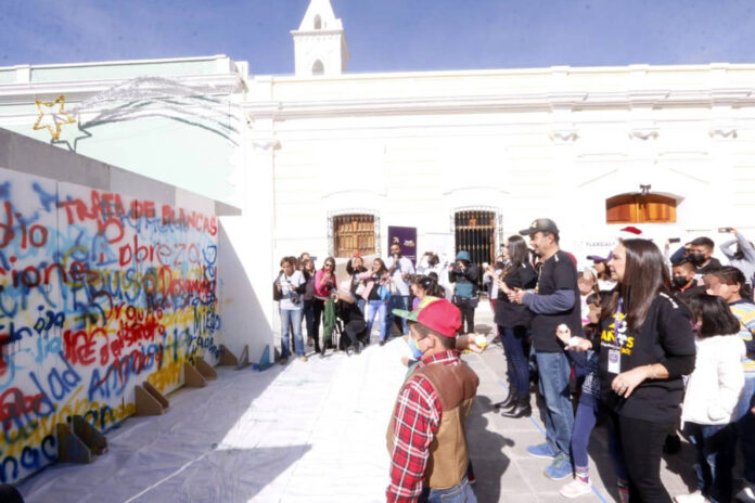 Pintaron SEDIF y TELETÓN Mural “Desafío por México” en Tlaxcala - AlternativaTlx