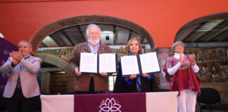 Signan Gobiernos Estatal y Federal Convenio Marco en Materia de Población - AlternativaTlx