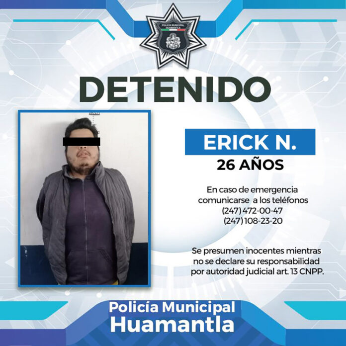Detiene Policía De Huamantla a Sujeto que Agredió a una Joven en la Vía Pública - AlternativaTlx