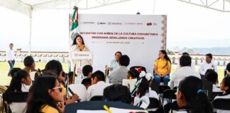 Niñas y Niños Instrumentistas de Capulálpam de Méndez Muestran el Potencial Artístico y Conciliador que Emerge de los Semilleros Creativos - AlternativaTlx