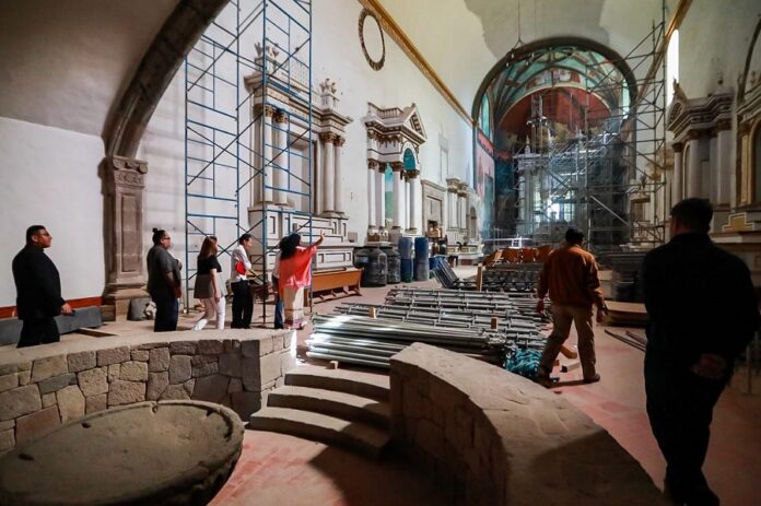 La Secretaria de Cultura y el Ministro de Hungría Realizan Visita a las Obras en el Ex Convento de Tepoztlán, Morelos - AlternativaTlx