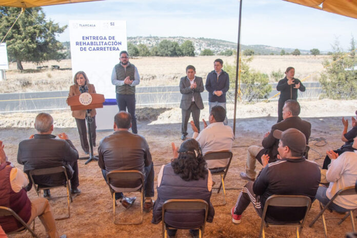 Inauguró Gobernadora Rehabilitación de Obras Carreteras en Apizaco, Muñoz de Domingo Arenas y Xaltocan - AlternativaTlx