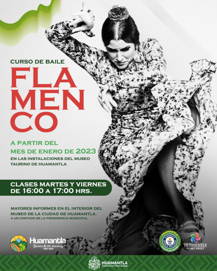 Invita Ayuntamiento de Huamantla a Curso de Baile Flamenco - AlternativaTlx