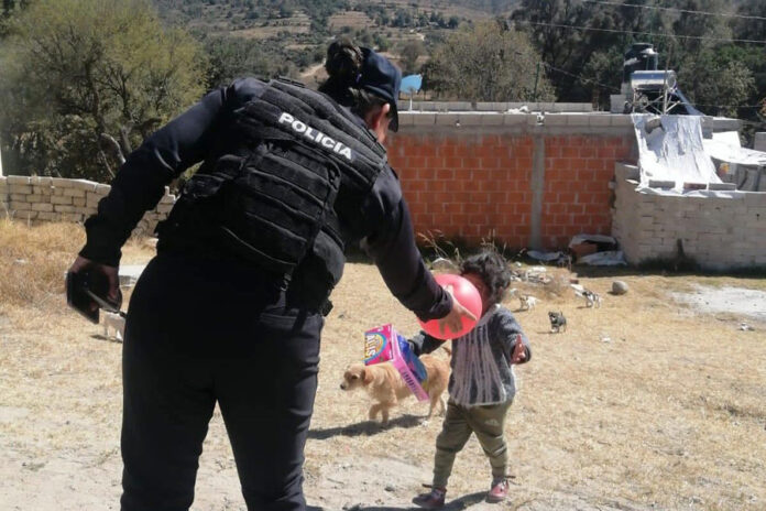 Llevan Policías de Huamantla Alegría y Diversión a Menores del Municipio - AlternativaTlx