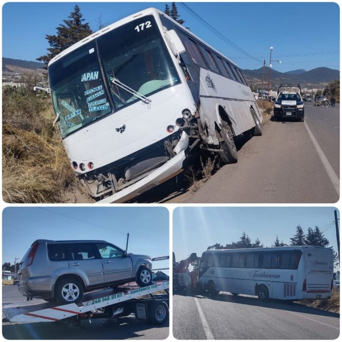 Deja Heridos y Daños Materiales Accidente en Tlaxco - AlternativaTlx