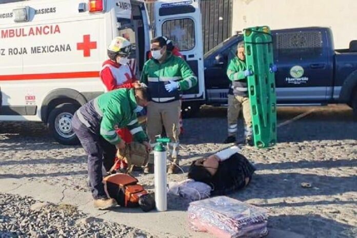 Atiende Protección Civil de Huamantla a Persona Herida por el Tren - AlternativaTlx