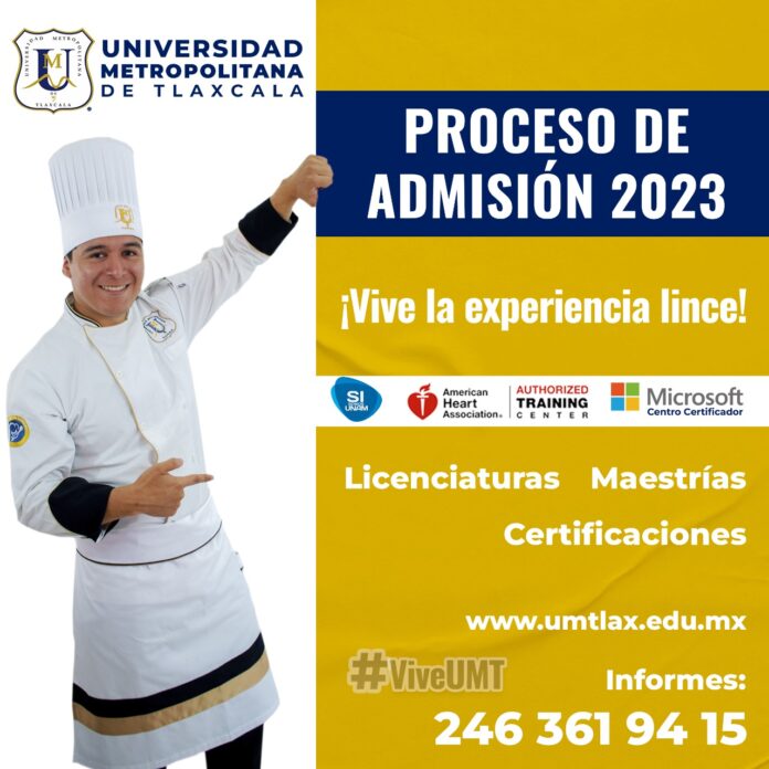 Inicia Proceso de Admisión 2023 en la Universidad Metropolitana de Tlaxcala - AlternativaTlx