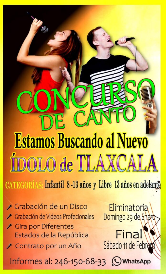 Ídolo de Tlaxcala Busca a los Nuevos Talentos del Canto - AlternativaTlx