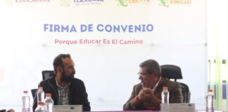 La Colmena y CECyTE-EMSaD de Tlaxcala Firman Carta de Colaboración para Realizar Trabajos en Conjunto - AlternativaTlx