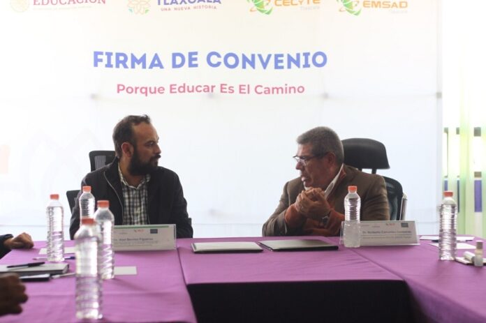 La Colmena y CECyTE-EMSaD de Tlaxcala Firman Carta de Colaboración para Realizar Trabajos en Conjunto - AlternativaTlx
