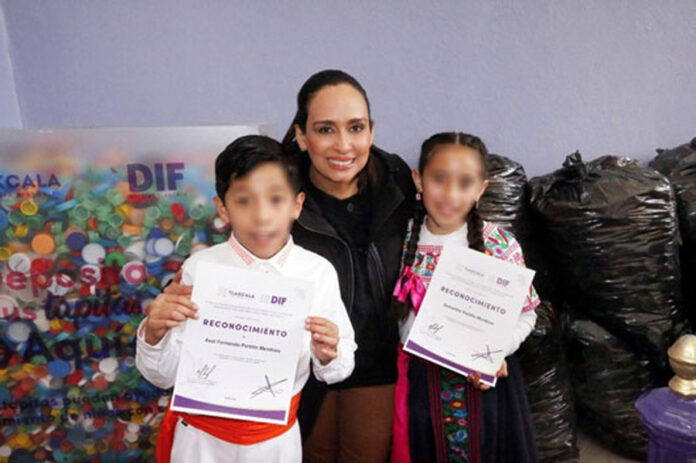 Colectan SEDIF e Impulsores de la Transformación Tapitas para Niños con Cáncer - AlternativaTlx