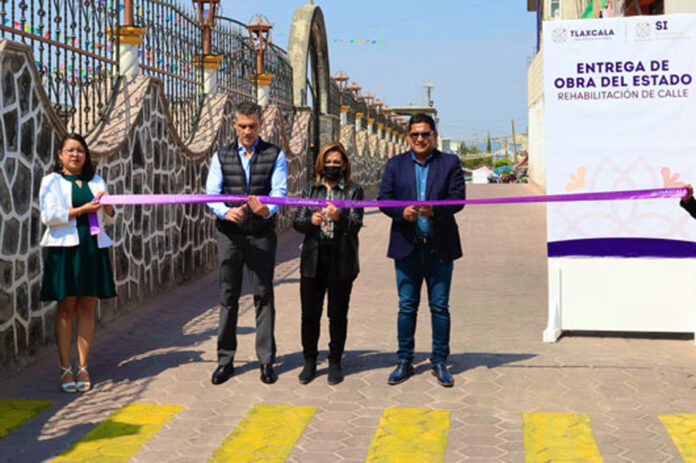 Entregó Gobernadora Lorena Cuéllar Obras de Impacto Social en Nopalucan - AlternativaTlx