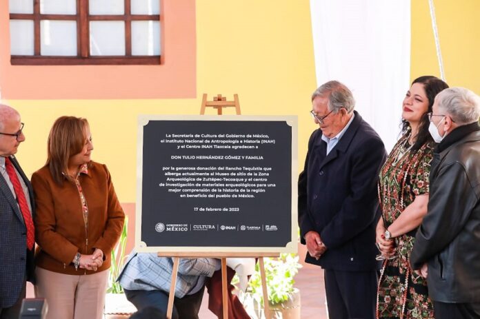 El INAH Recibe en Donación el Predio que Aloja al Museo de Sitio de la Zona Arqueológica de Zultépec-Tecoaque - AlternativaTlx